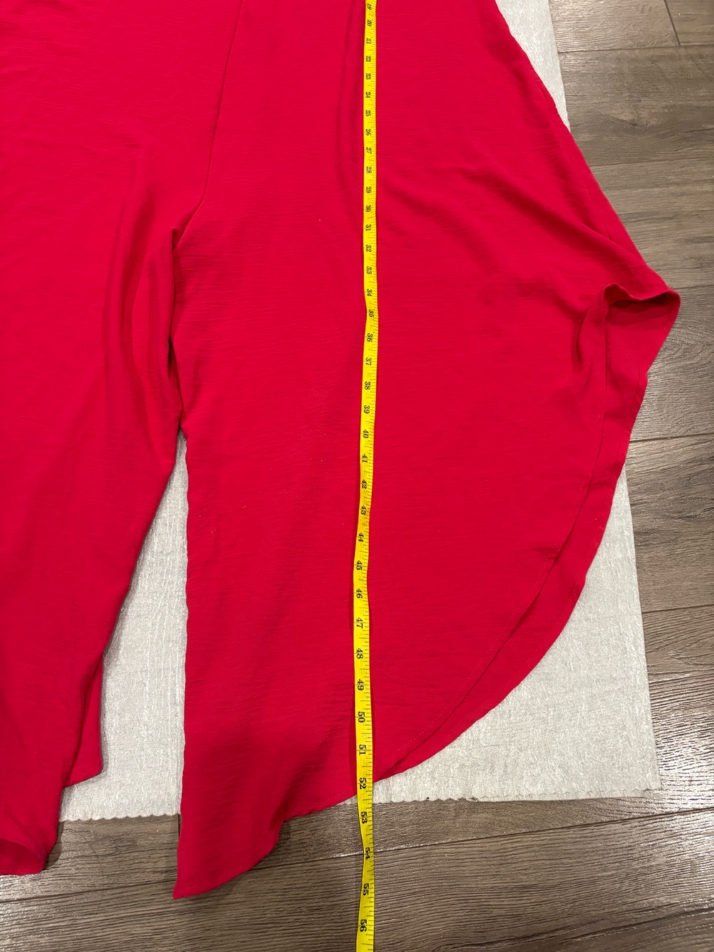 [M-Based Measurements]Ivy Street Red Tie-Strap Wide-Leg Jumpsuit - Picture 5 of 5